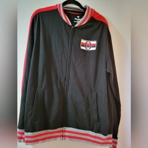 Fanatics NHL Licensed mens Ottawa Senators Track Jacket size large.